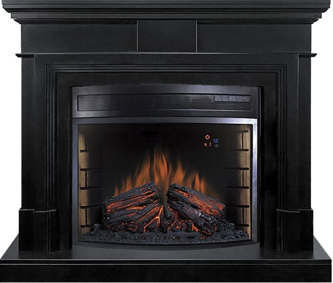Электрокамин Royal Flame Coventry - Черный с очагом Dioramic 28 LED FX