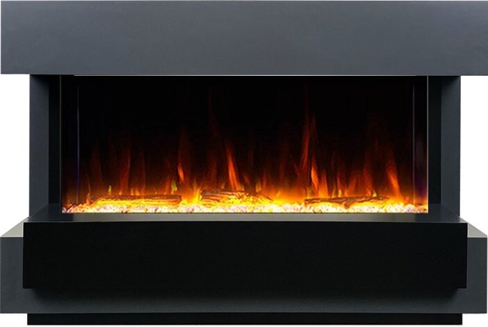 Электрокамин Royal Flame Cube 36 - Серый графит с очагом Astra 36 RF