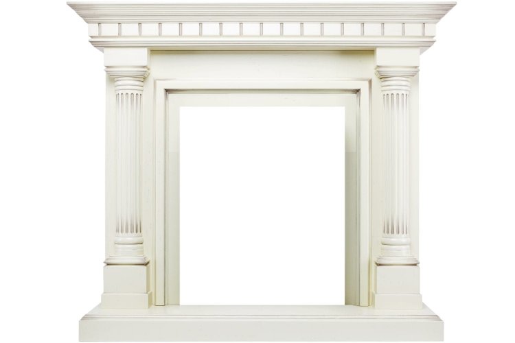 Dimplex Dallas под классический очаг слоновая кость с патиной