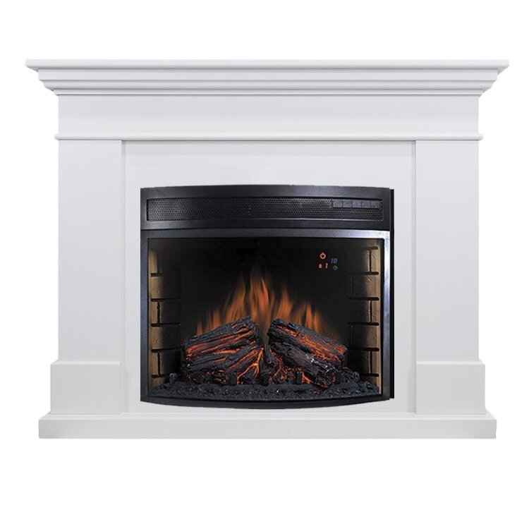 Электрокамин Royal Flame California - Белый с очагом Dioramic 28 LED FX