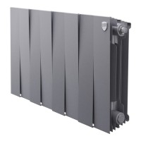 Royal Thermo PianoForte 300 Silver Satin 8 секций радиатор