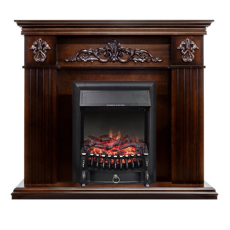 Электрокамин Royal Flame Provence - Коньяк с очагом Fobos FX Black