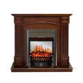 Электрокамин Royal Flame Boston - Темный дуб (Высота 925см) с очагом Fobos FX M Black 1