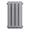 Royal Thermo PianoForte 500 Silver Satin 4 секций радиатор 3