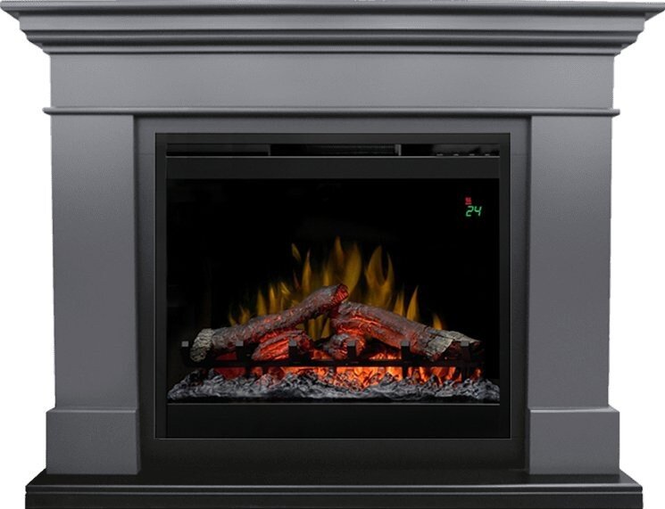 Электрокамин Dimplex California Graphite Gray - Серый графит с очагом Symphony 26'' DF2624-L