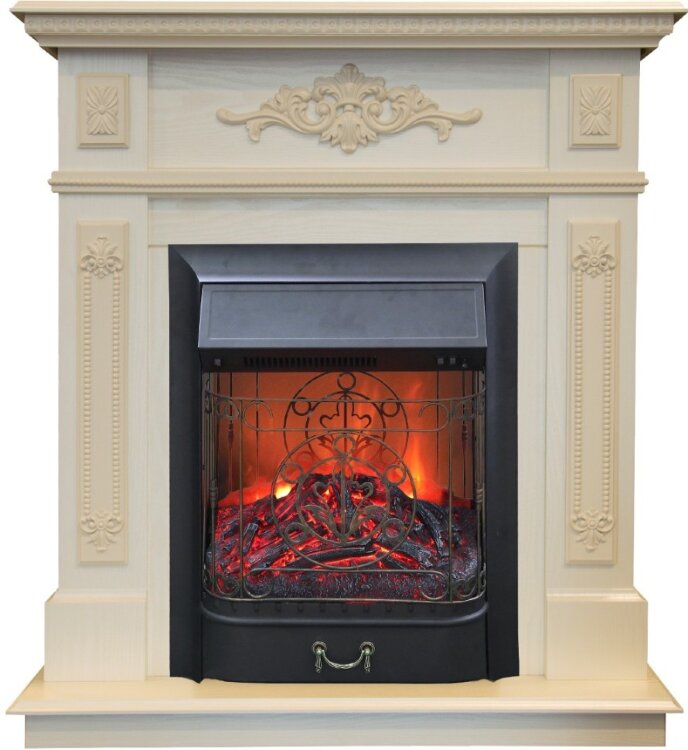 Камин электрический RealFlame Lilian WT с Majestic Lux BR S