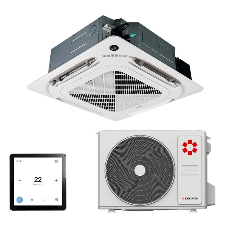 Kentatsu KSVB70HZRN1W/KSUNB70HZRN1/KPU95-DR кондиционер кассетный