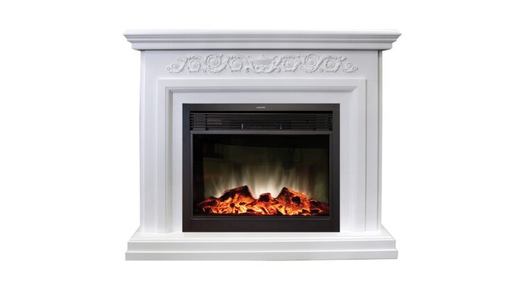 Камин электрический RealFlame Leticia 26 WT-P511 с очагом MoonBlaze Lux BL S