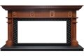 Каминокомплект Royal Flame Carlyle - Орех с черным с очагом Vision 42 LOG LED 2