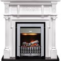 Электрокамин Dimplex Oxford - Белый с очагом Danville Chrome FB2 1