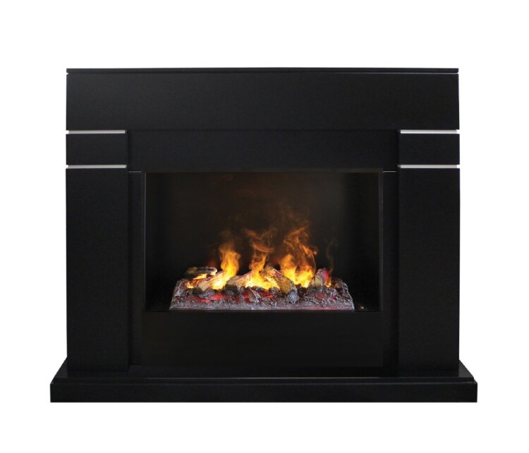 Камин электрический RealFlame Lindelse 26 BL 3D Cassette 630 + Black вставка