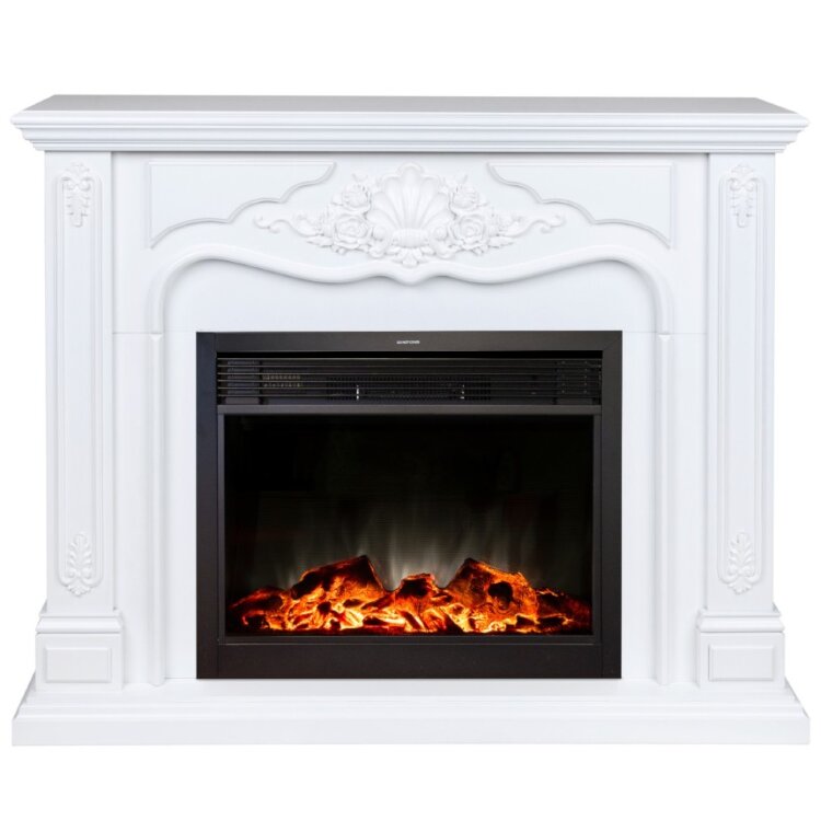 Камин электрический RealFlame Victoria 26 WT с MoonBlaze BL S 2