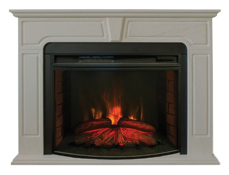 Камин электрический RealFlame THEODOR 33 WT с FireSpace 33 S IR