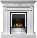 Электрокамин Dimplex Valletta - Белый (Ширина 1040 мм) с очагом Flagstaff 1