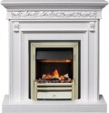Электрокамин Dimplex Valletta - Белый (Ширина 1040 мм) с очагом Cavendish 1