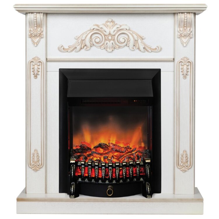 Камин электрический RealFlame Anita WT с Fobos Lux S BL