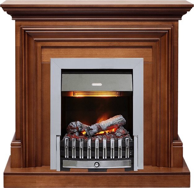 Электрокамин Dimplex Bradford - Орех с очагом Danville Chrome FB2