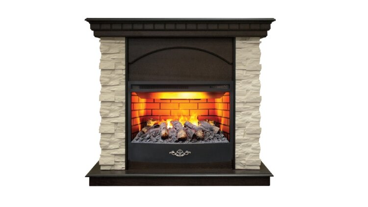 Камин электрический RealFlame Elford 25,5 AO c очагом FireStar 25,5 3D