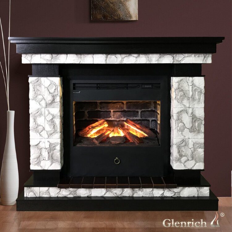 Электрокамин Гленрич Лорд Samba 3D