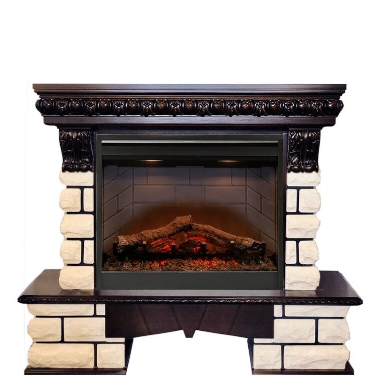 Электрокамин Dimplex Pierre Luxe Lord - Темный дуб/Шампань с очагом Symphony 26'' DF2608-INT