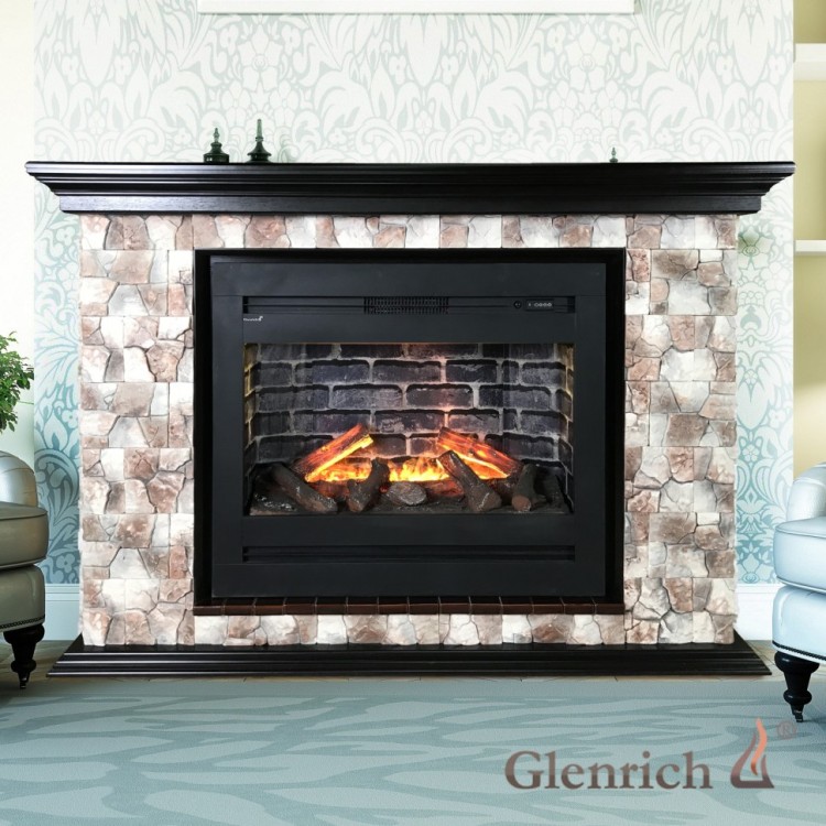 Электрокамин Гленрич Пафос Rumba 3D