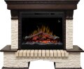 Электрокамин Dimplex Pierre Luxe - Темный дуб / Сланец мелкий с очагом Symphony 26'' DF2624-L 1
