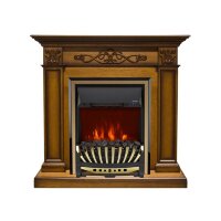 Каминокомплект Royal Flame Verona - Дуб антик с очагом Aspen Gold