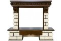 Электрокамин Royal Flame Pierre Luxe LORD - Темный дуб / Белый с очагом Jupiter FX New 2