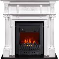 Электрокамин Royal Flame Oxford - Белый с очагом Aspen Black 1