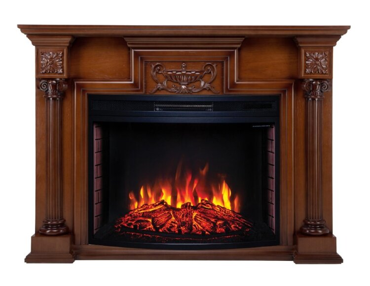 Камин электрический RealFlame London 33 AO с очагом FireSpace 33 SIR