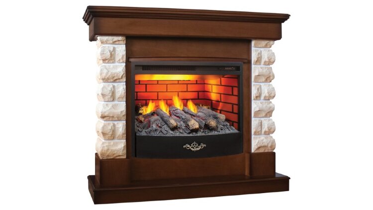Камин электрический RealFlame Arizona 25,5 AO-255 c очагом FireStar 25,5 3D