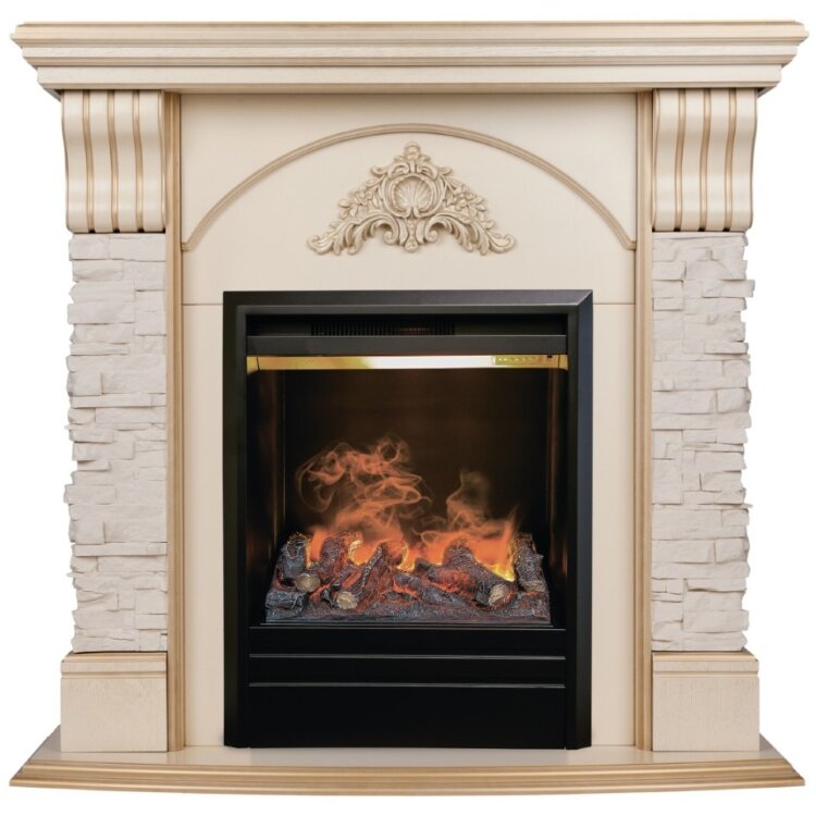 Камин электрический RealFlame Athena WT с Olympic 3D