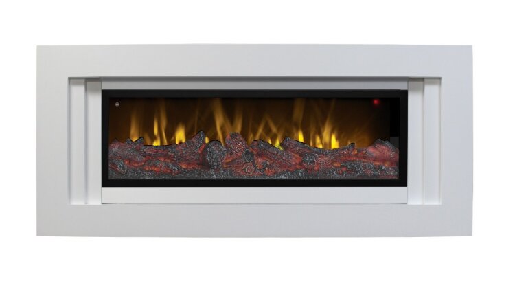 Камин электрический RealFlame Stockholm 42/BV WT с очагом Beverly 1000