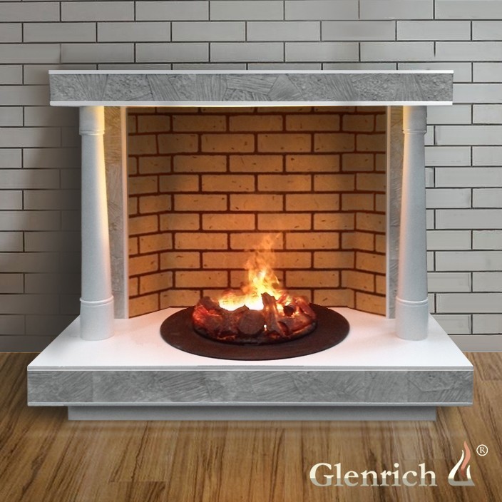 Электрокамин Гленрич Корсика Carmen 3D