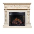 Электрокамин Royal Flame Corsica - Слоновая кость с патиной с очагом Dioramic 28 LED FX 1