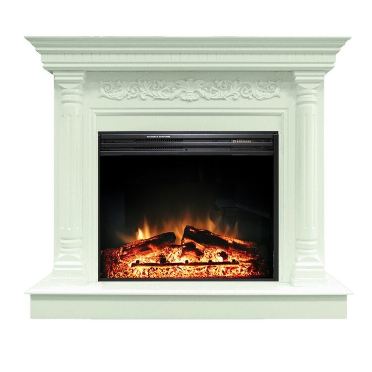 Электрокамин Royal Flame Sicilia - Белый с очагом Jupiter FX New