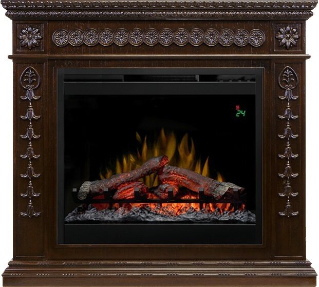Электрокамин Dimplex Milan - Темный дуб с очагом Symphony 26'' DF2624-L