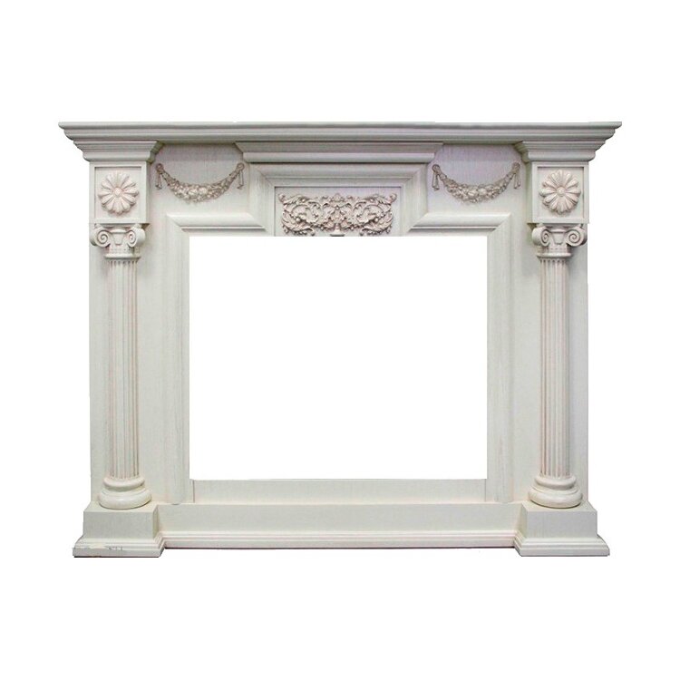 Royal Flame London - Слоновая кость с патиной (Ширина 1300 мм)