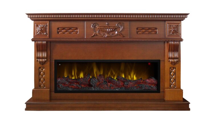 Камин электрический RealFlame Corsica 42 NT с очагом Beverly 1000