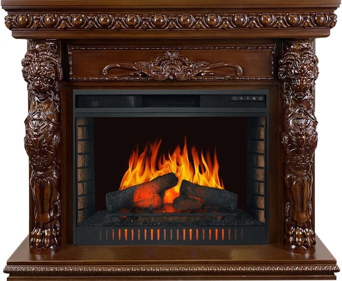 Электрокамин Royal Flame Windsor - Темный дуб с очагом Vision 30 EF LED FX