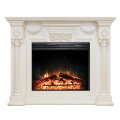 Электрокамин Royal Flame London - Слоновая кость с патиной с очагом Jupiter FX New 1