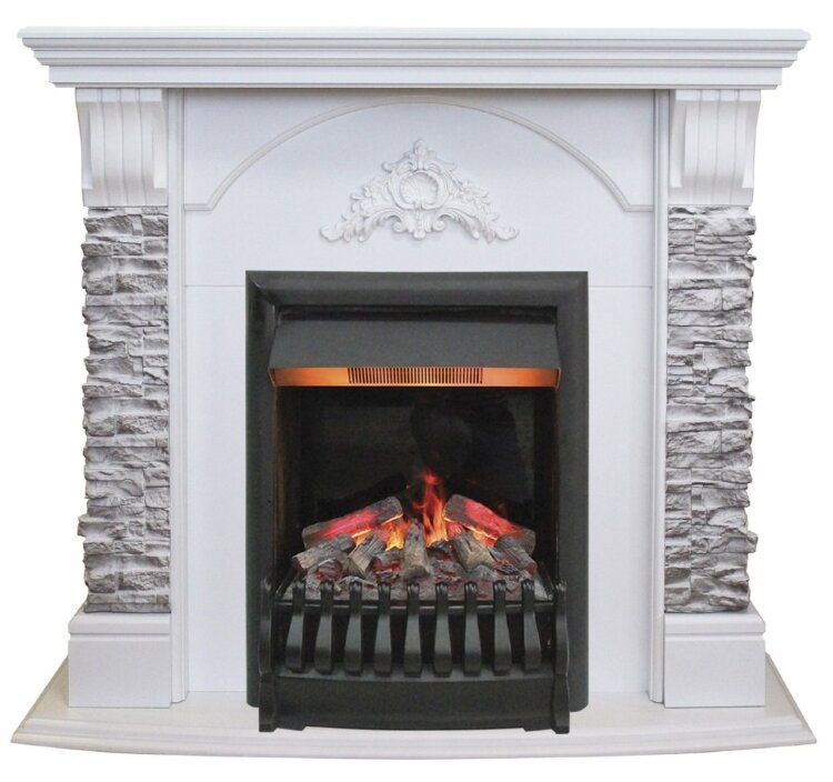 Камин электрический RealFlame Athena GR  с Oregan 3D