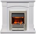 Электрокамин Dimplex Boston - Белый (Высота 925см) с очагом Chesford 1