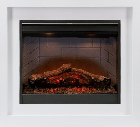 Электрокамин Dimplex Bronx - Белый с очагом Symphony 26'' DF2608-INT