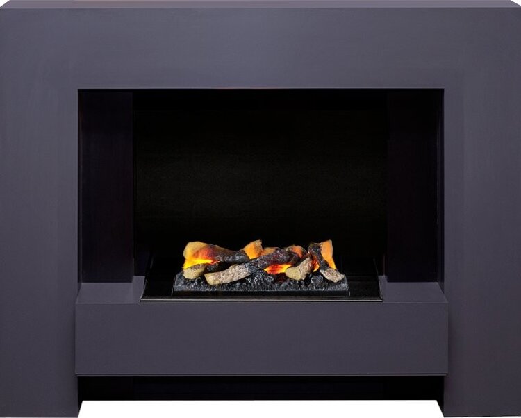 Электрокамин Dimplex Tokyo - Graphite Grey с очагом Cassette 400 LNH-INT (с дровами)