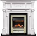 Электрокамин Dimplex Oxford - Белый с очагом Cavendish 1