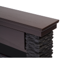 Портал Firelight Porto Long сланец черный, венге 3