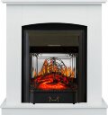 Электрокамин Royal Flame Barcelona (разборный) - Белый с очагом Majestic FX M Black 1