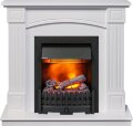 Электрокамин Dimplex Boston - Белый (Высота 925см) с очагом Danville Black FB2 1