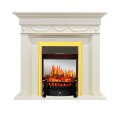 Электрокамин Royal Flame Corfu - Слоновая кость с очагом Fobos FX M Brass 1